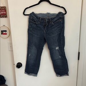 Classic Blue Women's Jean Capris